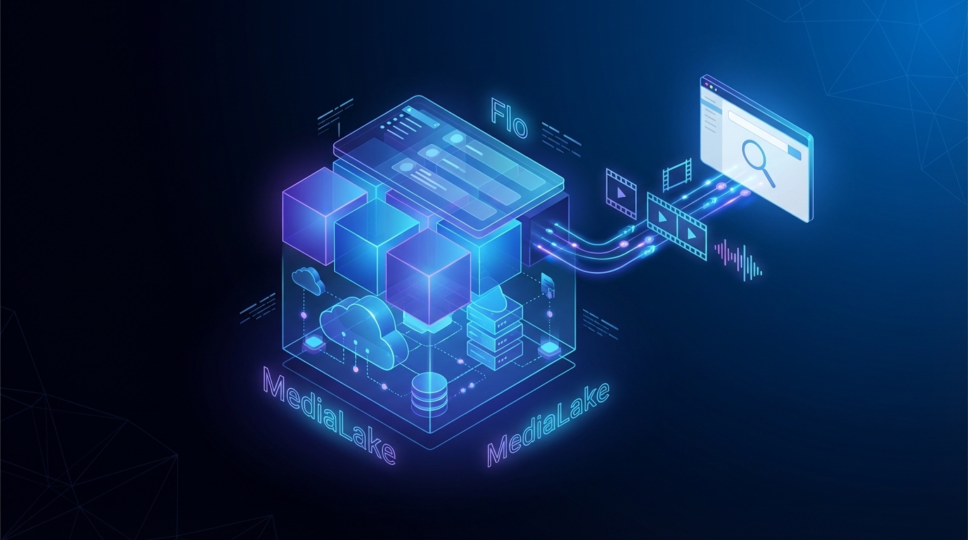 MediaLake in a Box - Flo on AWS architecture